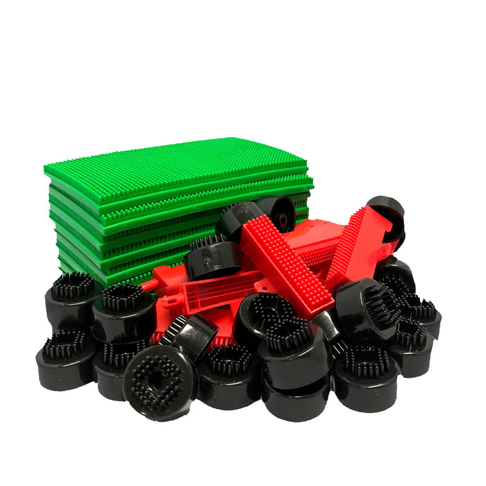 Stickle bricks set of 8 base plates