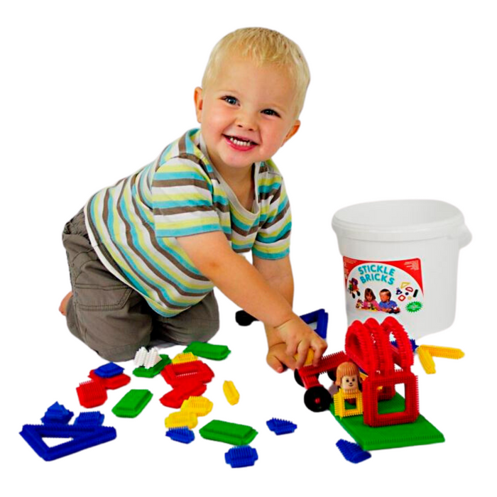 Stickle Bricks Baby Bucket