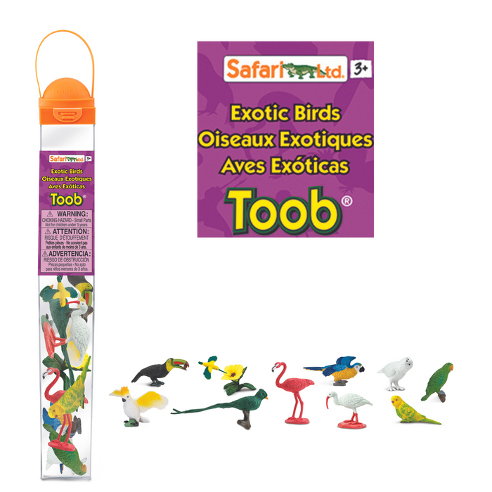 Exotic Birds Toob