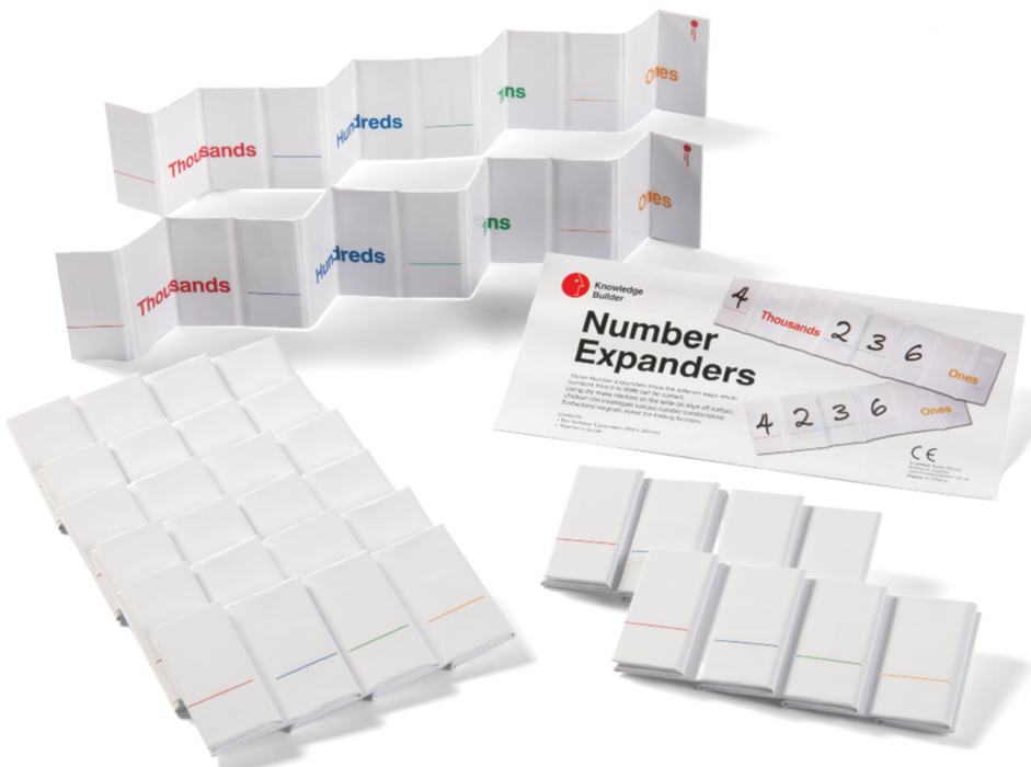 Magnetic Number Expanders (set of 10) - Reduced To Clear!