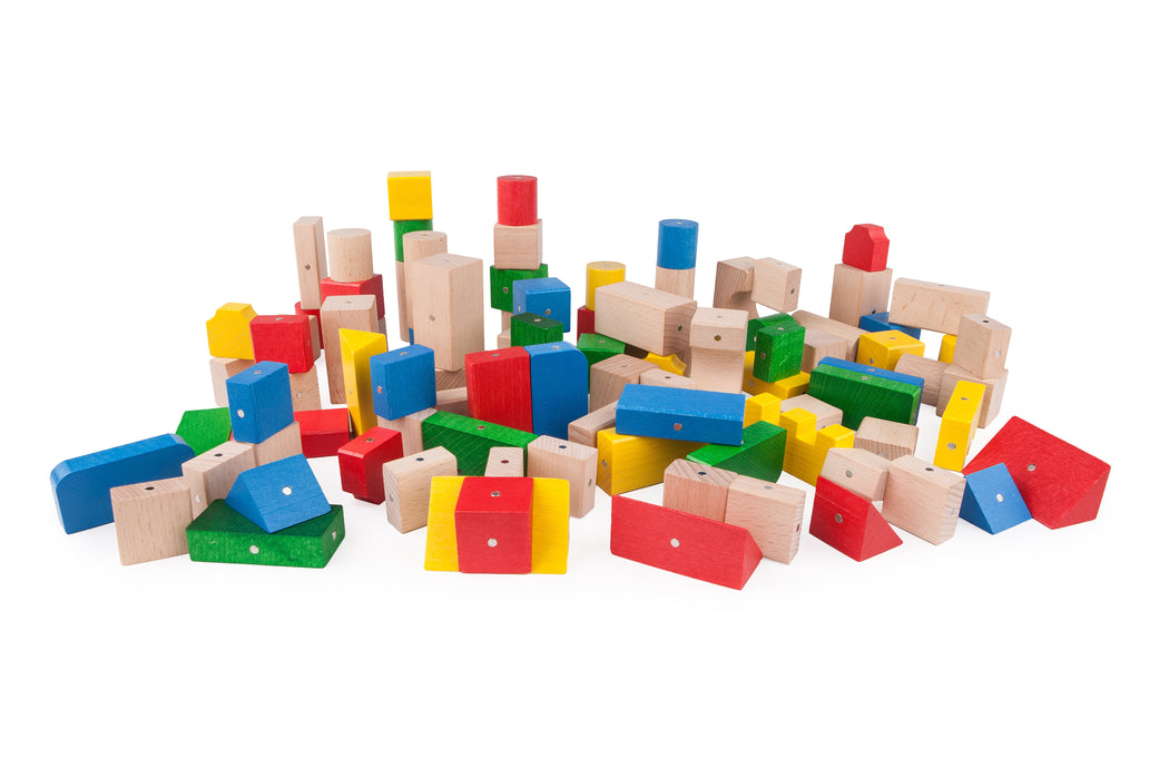 Kooglo Magnetic Block Mega Set Coloured 100 pieces