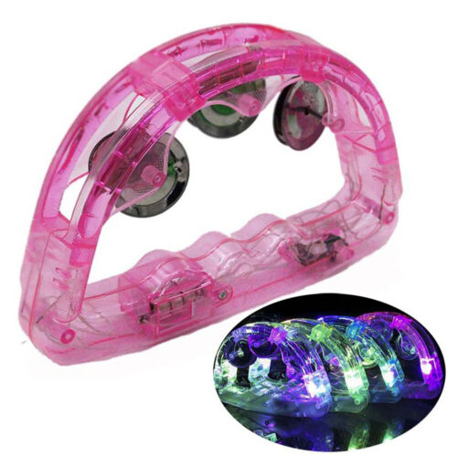 Sensory Light Up Tambourine Mix colours