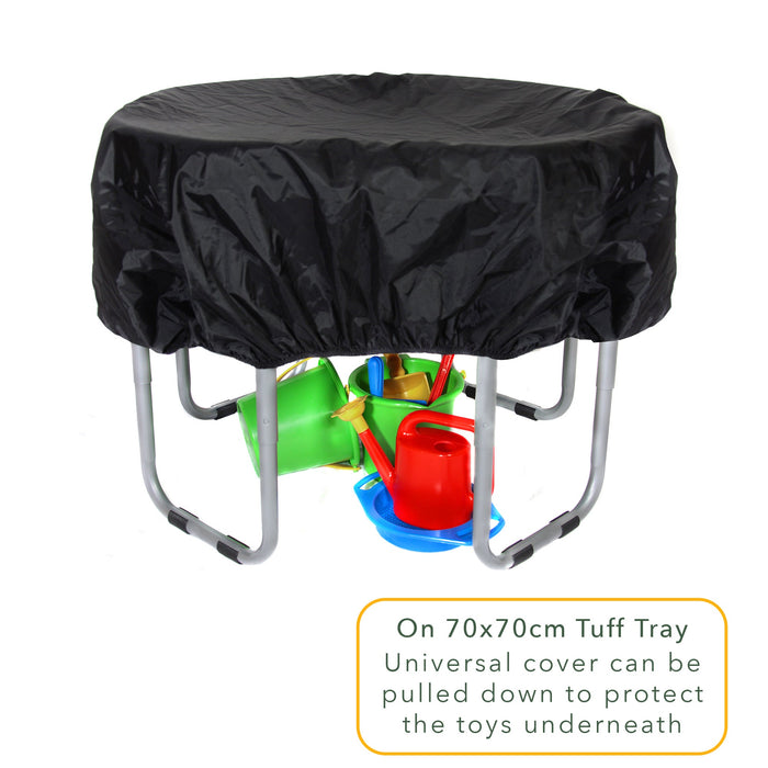 Waterproof cover for Tuff Tray - Fits all sizes - Black