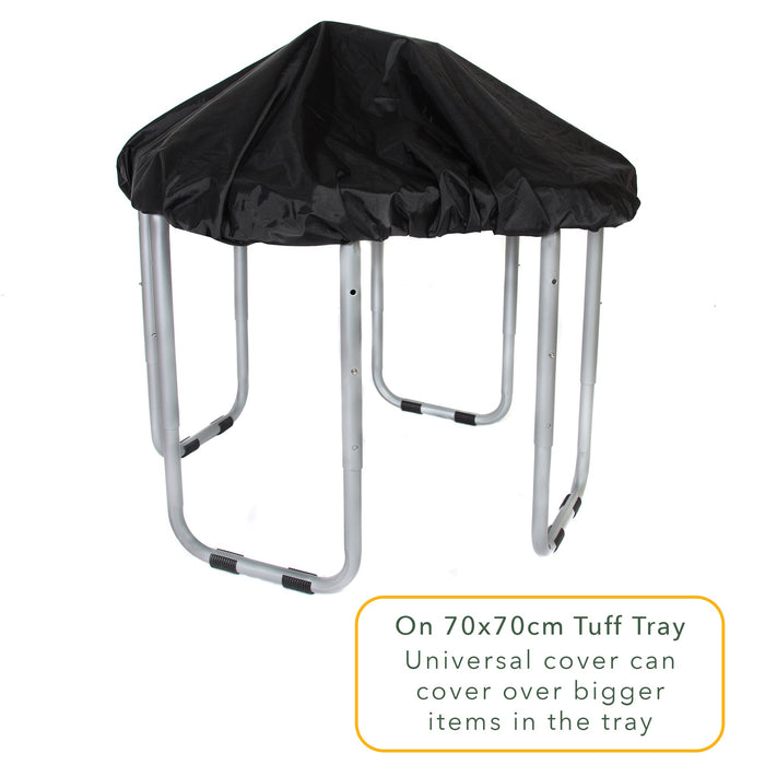 Waterproof cover for Tuff Tray - Fits all sizes - Black