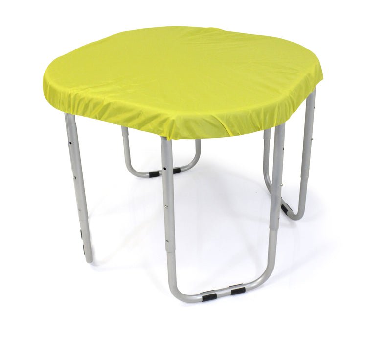 Tuff Tray (70cm), Stand and Waterproof Cover - Blue tray and yellow cover
